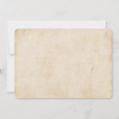 ANY AGE - Foto  Fairy Verjaardagsuitnodiging Kaart (Achterkant)