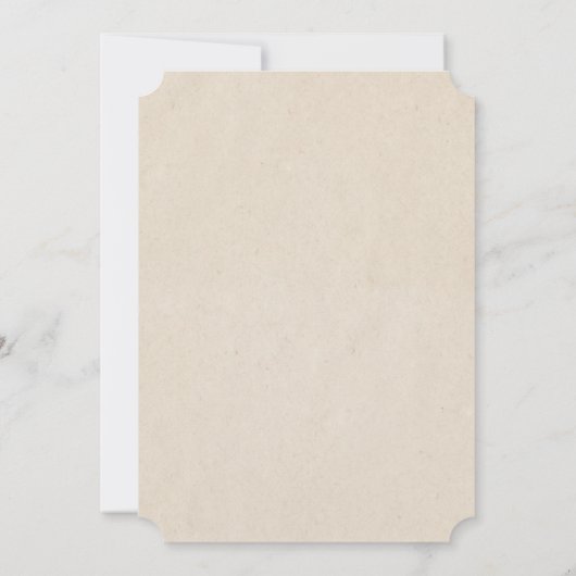 ANY AGE -  foto Verjaardagsuitnodiging Kaart (Achterkant)