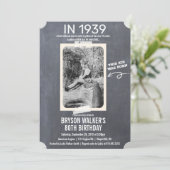 ANY AGE - foto Verjaardagsuitnodiging Kaart (Staand voorkant)