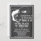 ANY AGE - Geviste Verjaardag Chalkboard Invitation Kaart (Voorkant)