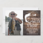 ANY AGE - Geviste verjaardagsfoto-uitnodiging Kaart (Voorkant)