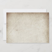 ANY AGE - Geviste verjaardagsfoto-uitnodiging Kaart (Achterkant)