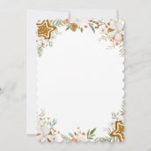 ANY AGE -  Gingerbread Verjaardagsuitnodiging Kaart (Achterkant)