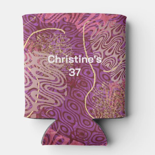 Any Age Hip Hip Hooray Party Blikjeskoeler (Achterkant)