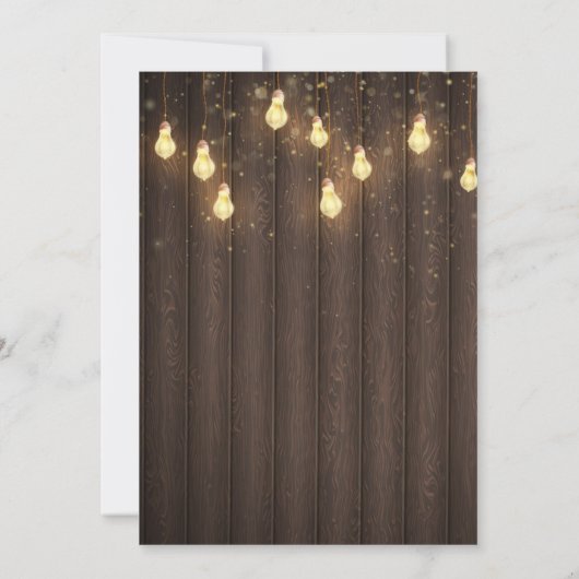 ANY AGE - Laarzen en Bier Verjaardag uitnodiging (Achterkant)