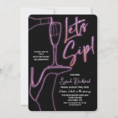 ANY AGE - Laten we nippen verjaardag uitnodiging (Voorkant)