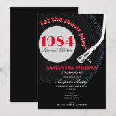 Any Age Music thema Verrassing 40e verjaardag Kaart (Voorkant / Achterkant)