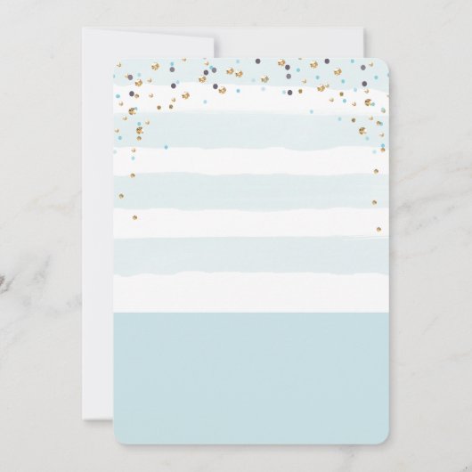 ANY AGE - Olifant Boy Verjaardag uitnodiging (Achterkant)