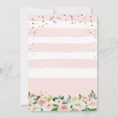 ANY AGE - Olifant Meisje Verjaardag uitnodiging (Achterkant)