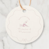 Any age pilates and prosecco birthday bedankjes labels (Achterkant)