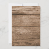 ANY AGE - Pirate verjaardagsfeestuitnodiging Kaart (Achterkant)