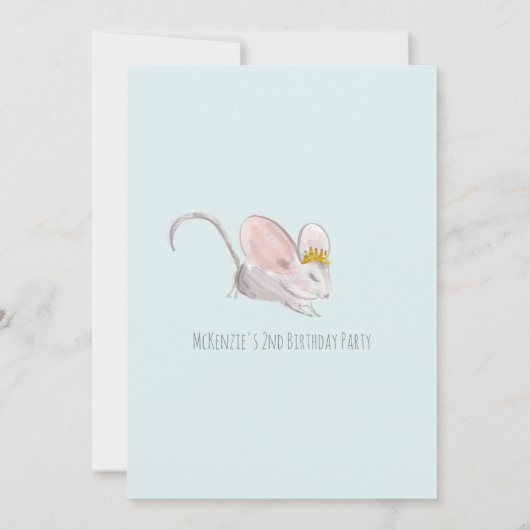 ANY AGE - Schattigee kitten bloemenverjaardagsuitn Kaart (Achterkant)