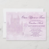 ANY AGE - Sprookje Kasteel Verjaardag uitnodiging (Voorkant)