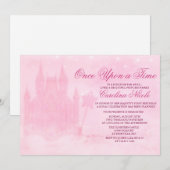 ANY AGE - Sprookje Kasteel Verjaardag uitnodiging (Voorkant / Achterkant)