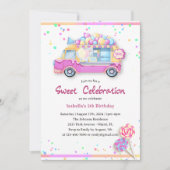 Any Age Sweet Celebration Katoen Snoep Verjaardag Kaart (Voorkant)