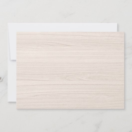 ANY AGE - Tractor Verjaardag Foto uitnodiging (Achterkant)