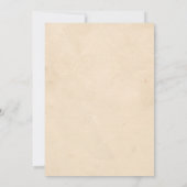 ANY AGE -  Tractor Verjaardagsuitnodiging Kaart (Achterkant)