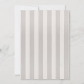 ANY AGE -  trein verjaardagsuitnodiging Kaart (Achterkant)