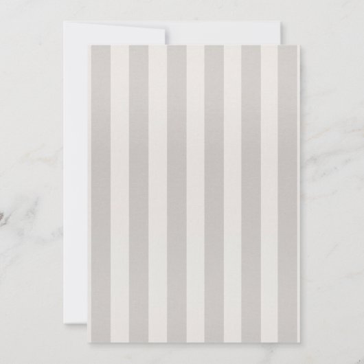 ANY AGE -  trein verjaardagsuitnodiging Kaart (Achterkant)