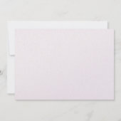 ANY AGE - Twinkle Little Star Verjaardag uitnodigi Kaart (Achterkant)