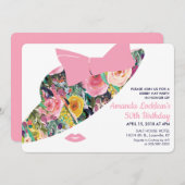 ANY AGE - Uitnodiging voor Derby Birthday Party (Voorkant / Achterkant)