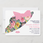 ANY AGE - Uitnodiging voor Derby Birthday Party (Voorkant)