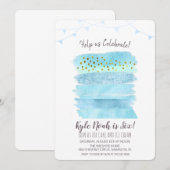 ANY AGE - Uitnodiging voor verjaardagstaart (Voorkant / Achterkant)