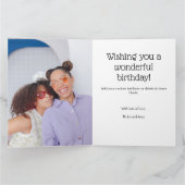 Any Age Vrouwelijk Sinaasappel 7 Fotocollage Verja Kaart (Binnen)