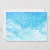 ANY AGE - Weg Gevist Verjaardagsuitnodiging Kaart (Achterkant)