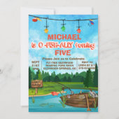 ANY AGE - Weg Gevist Verjaardagsuitnodiging Kaart (Voorkant)