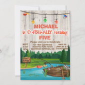 ANY AGE - Weg Gevist Verjaardagsuitnodiging Kaart (Voorkant)