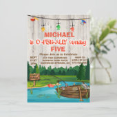 ANY AGE - Weg Gevist Verjaardagsuitnodiging Kaart (Staand voorkant)