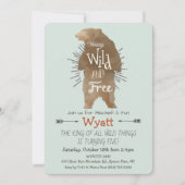 ANY AGE - Wild Thing Beer Verjaardagsuitnodiging Kaart (Voorkant)