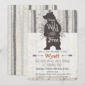 ANY AGE - Wild Thing Beer Verjaardagsuitnodiging Kaart (Voorkant / Achterkant)