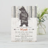 ANY AGE - Wild Thing Beer Verjaardagsuitnodiging Kaart (Staand voorkant)