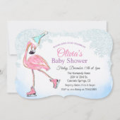 ANY AGE - Winter schaatsen Verjaardag uitnodiging (Voorkant)