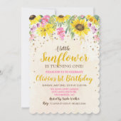 ANY AGE - Zonnebloem Verjaardag uitnodiging (Voorkant)
