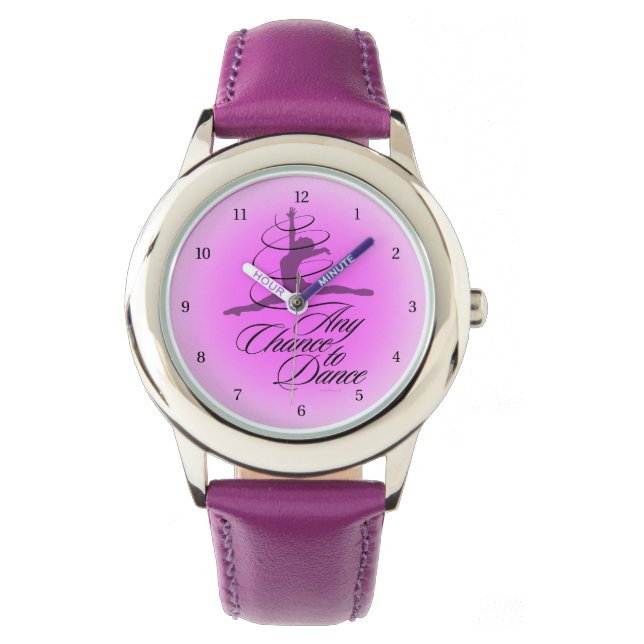Any Chance To Dance Wrist Watch Horloge (Voorkant)