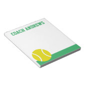 Any Colors Tennis Personalized Notepad Notitieblok (Schuin)