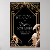 ANY EVENT - Roaring 20s Welkomstbord Poster (Voorkant)