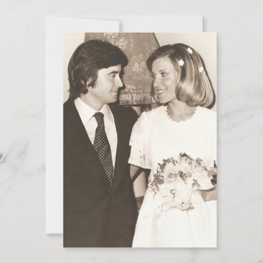 ANY Jubileum Cheers Elegant Zwart & Goud Foto Kaart (Achterkant)