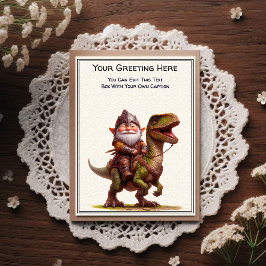 Any Occasion Gnome and Elven Warrior Storybook Briefkaart