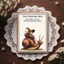 Any Occasion Gnome and Elven Warrior Storybook Briefkaart