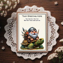 Any Occasion Gnome and Elven Warrior Storybook Briefkaart
