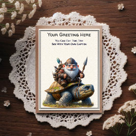 Any Occasion Gnome and Elven Warrior Storybook Briefkaart