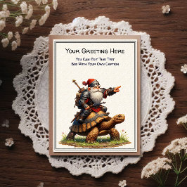 Any Occasion Gnome and Elven Warrior Storybook Briefkaart