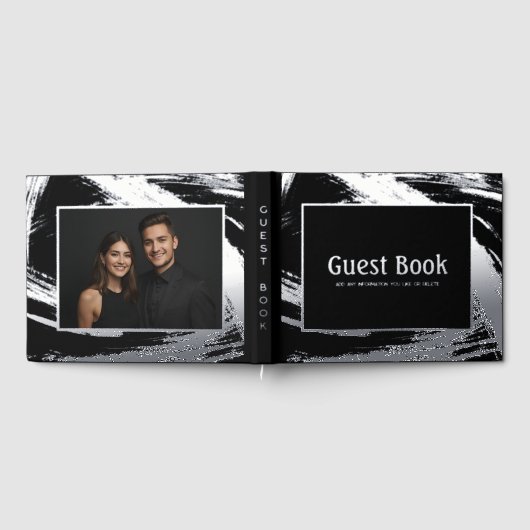Any Occasion Guest Book Real Foil Photo Guestbook Gastenboek (Volledig)