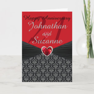 ANY # Persoonlijke gelukwenskaart trouwjubileum Kaart