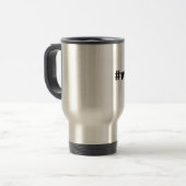 #any Travel Mug - Statement, Quote Reisbeker (Voorkant links)