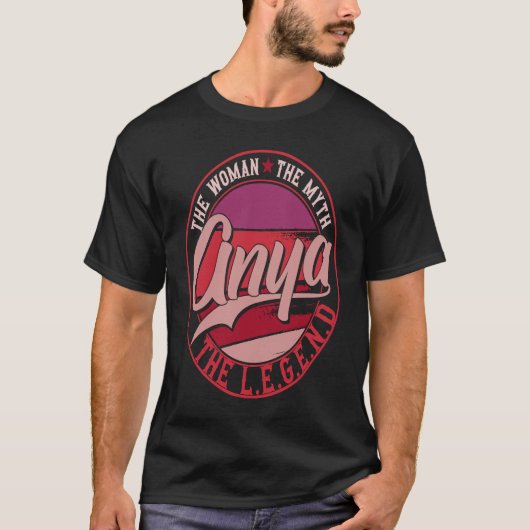 Anya the Lady of Myth the Legend T-shirt (Voorkant)